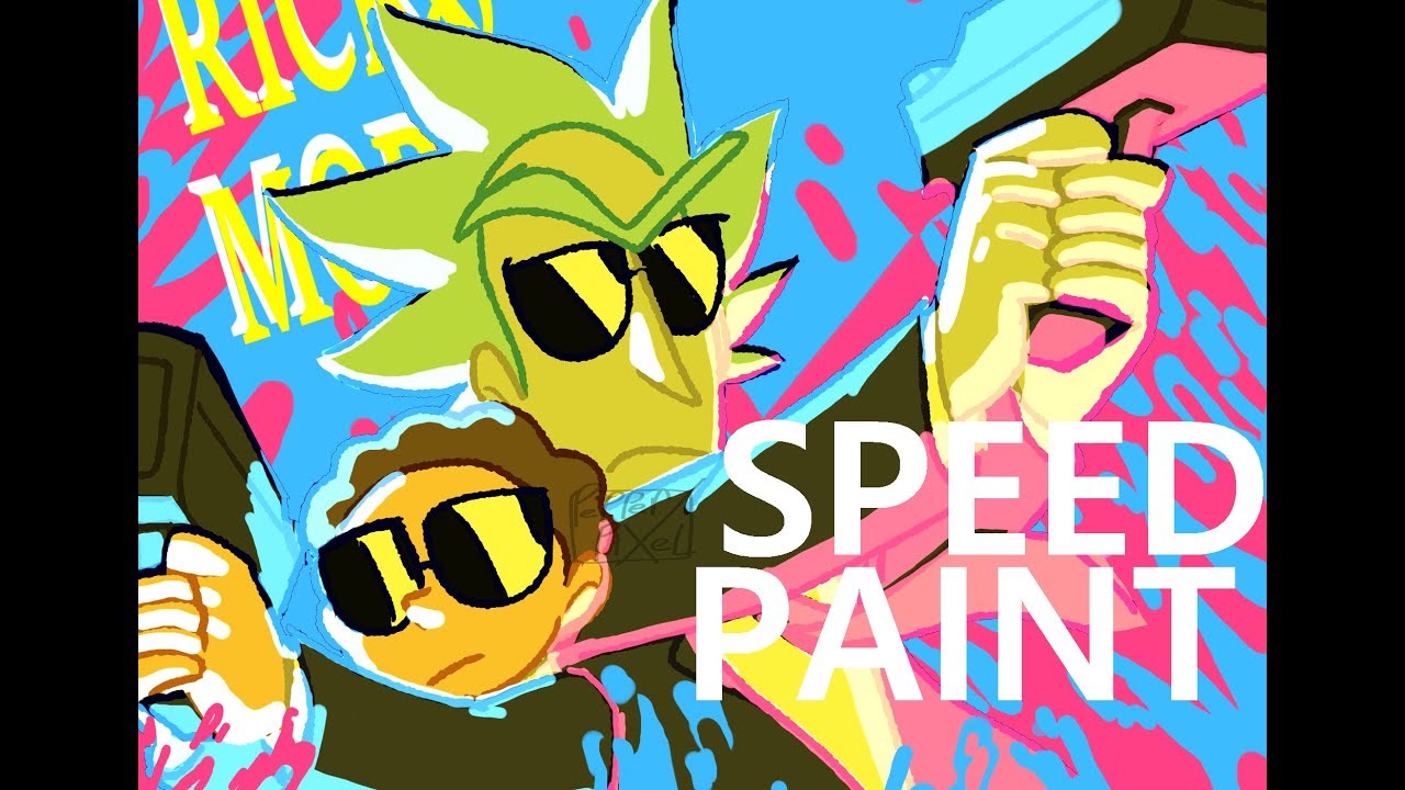 [SPEEDPAINT] Oh Mama - Rick and Morty