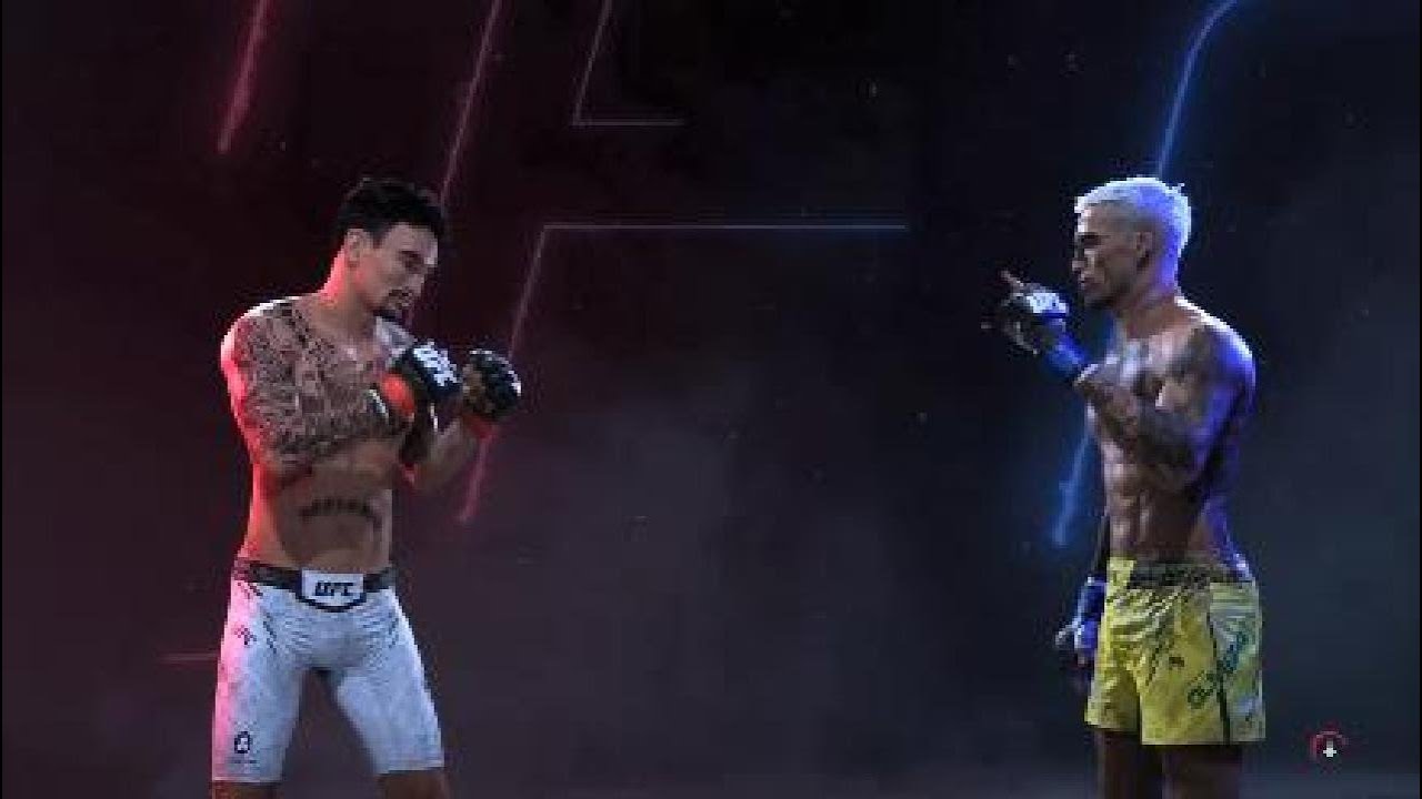 UFC 236 - Max Holloway vs Charles Olivera 2 - BMF Title (EA Sports UFC 5) CPU vs CPU