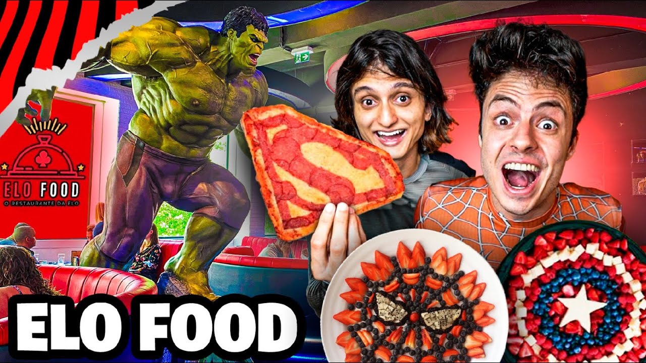 ELO FOOD DOS SUPER HERÓIS!