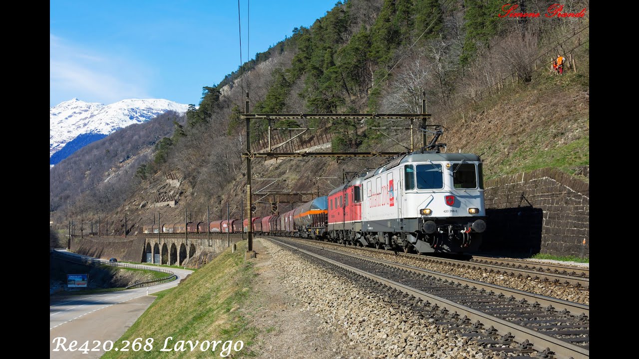 Treni sul Gottardo: riprese dalla rampa Sud!