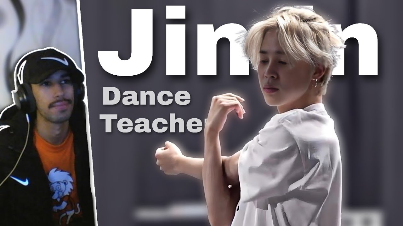 Reaction to Dance Teacher Jimin (BTS and solo dance practice clips)