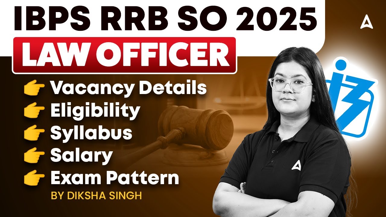 RRB SO 2025 Notification | RRB SO Law Officer Eligibility, Syllabus, Salary & Exam Pattern