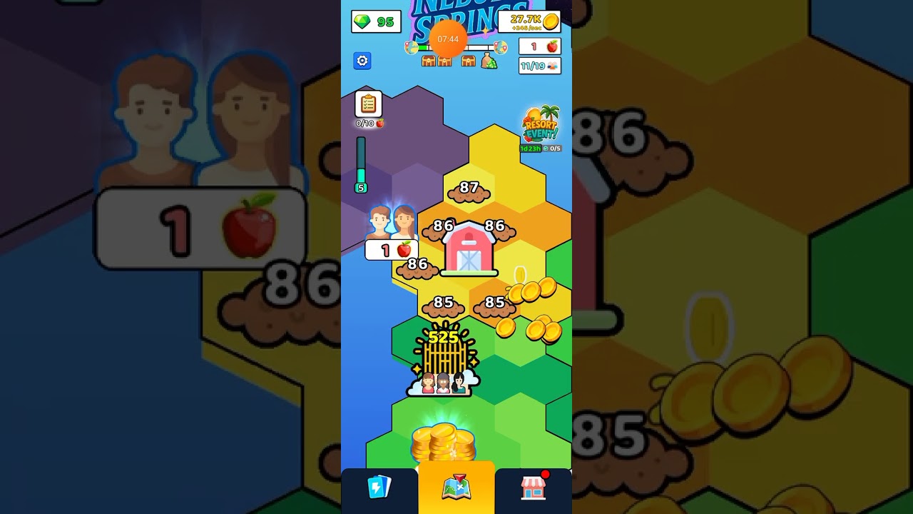 Land Explorers Merge & Build - Gameplay walkthrough