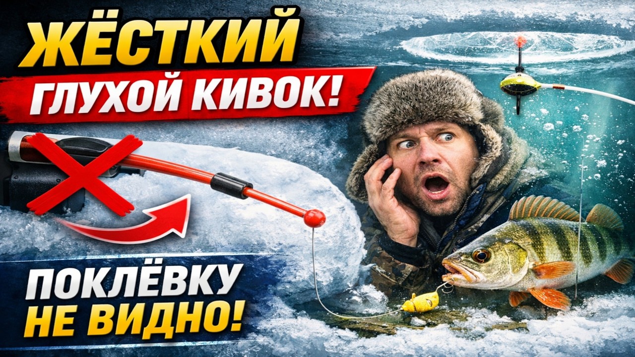 Твоя зимняя удочка ГЛУХАЯ? 90% рыбаков не замечают ЭТУ ошибку