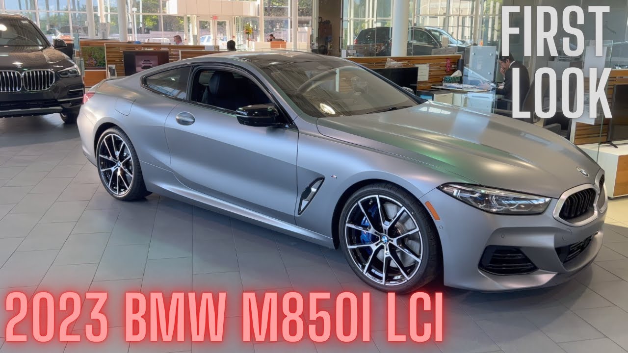 2023 BMW M850i LCI First Look!