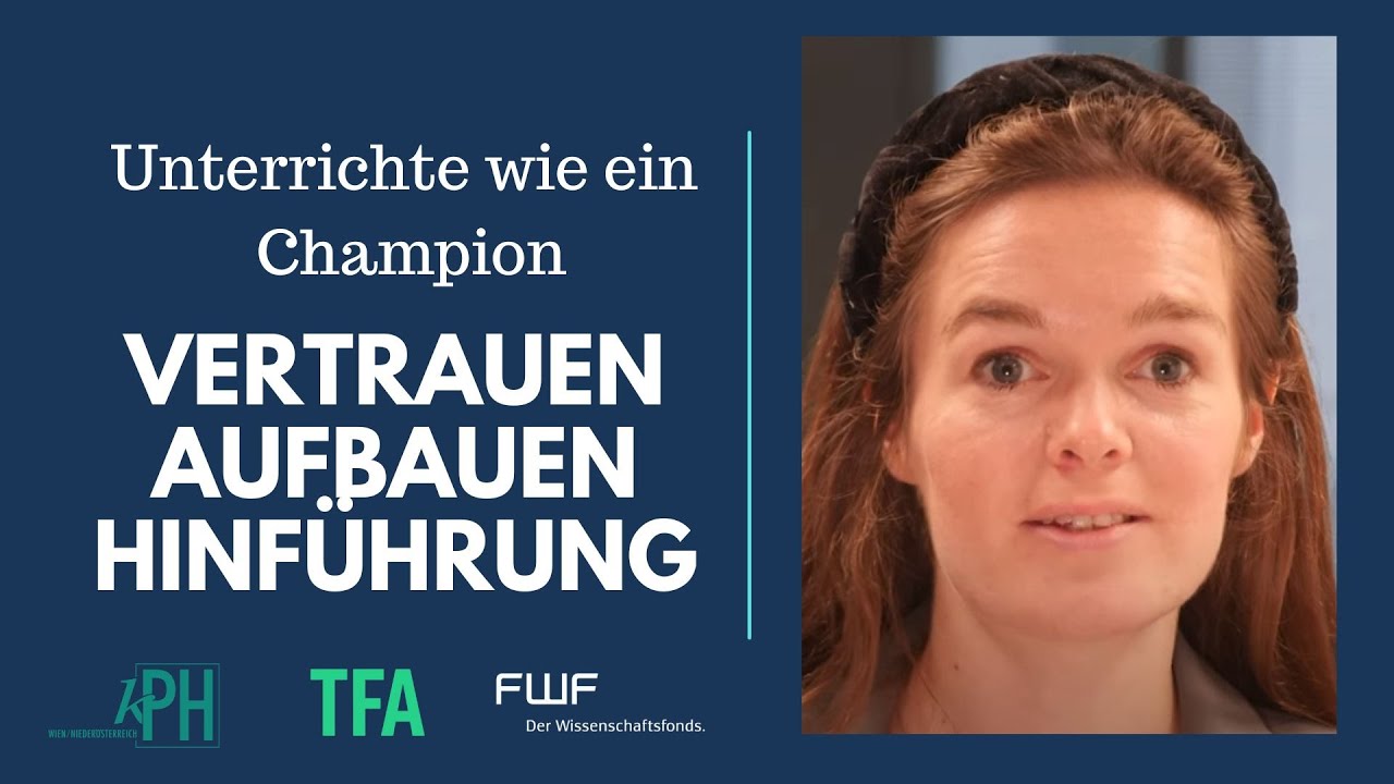 Vertrauen aufbauen I Gute Schüler-Lehrer Beziehung I Einleitung