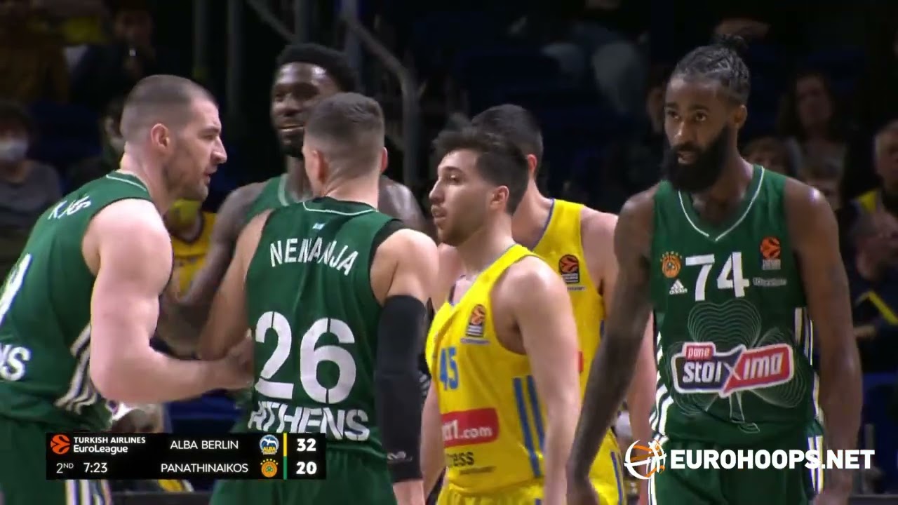 ALBA Berlin - Panathinaikos OPAP Athens 87-78: Nemanja Nedovic (27 points)