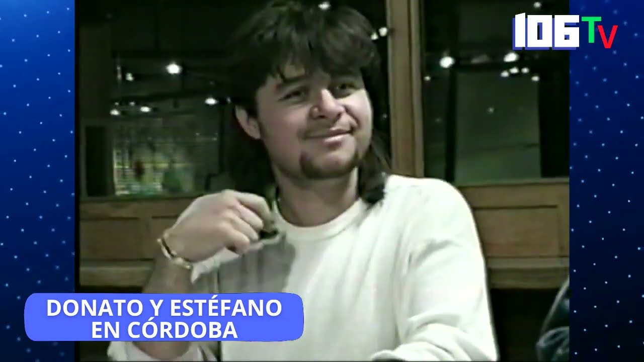 Donato y Est&eacute;fano - Conferencia / Disco Mar adentro (1995) C&oacute;rdoba Argentina.
