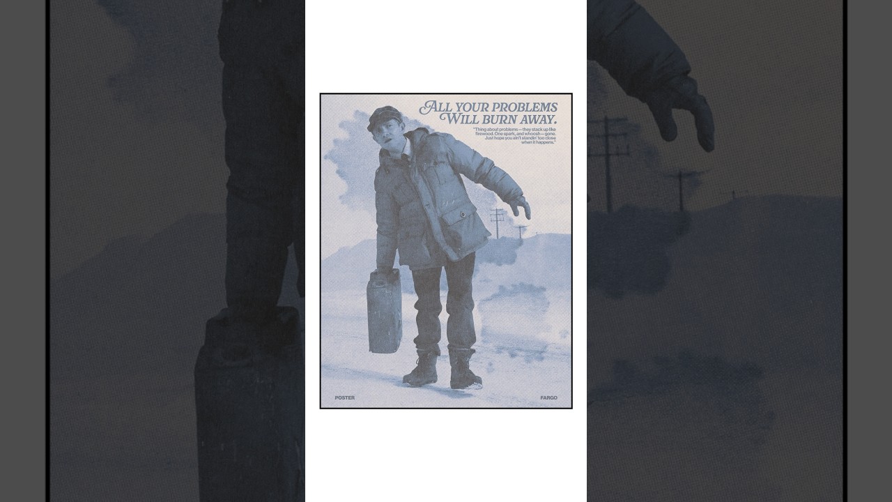 FARGO POSTER #fargoposter #posterchallenge #graphicdesigner #posterdesign #365poster