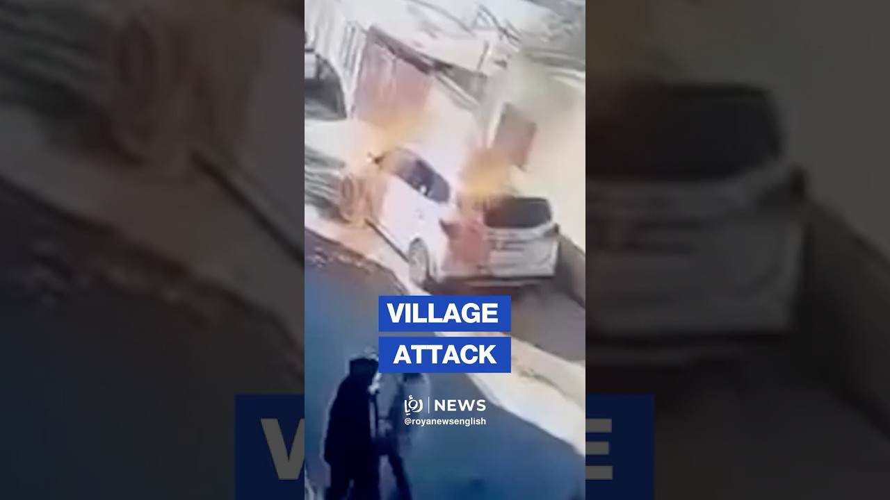 &lsquo;Israeli&rsquo; settlers torch vehicle in attack on Jit village east of Qalqilya 1