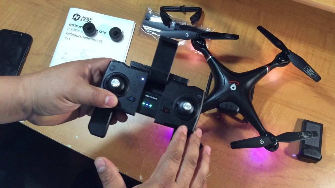 DRONE HOLY STONE HS110G EN ESPAŃOL