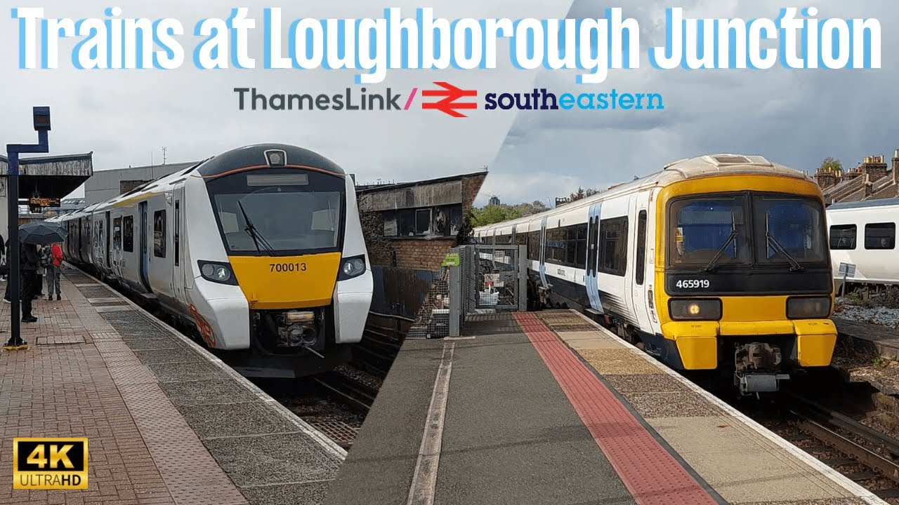Trains at Loughborough Junction