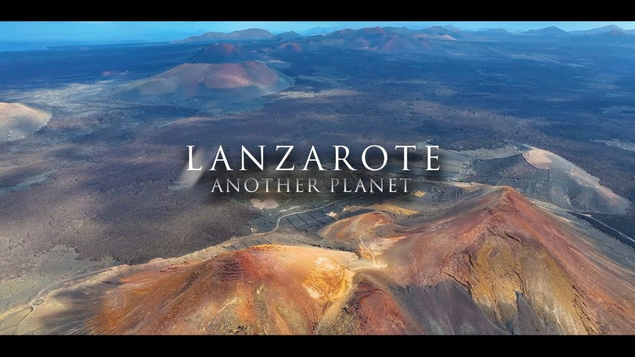 Unbelievable Drone Footage Of Lanzarote Volcano by Blesinski Travel in 4k Drone Video