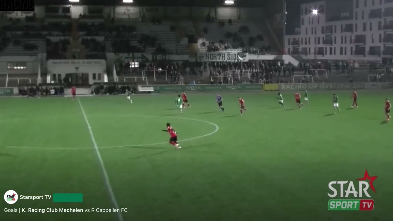 Reportage Star Sport TV van de wedstrijd Racing Mechelen - R Cappellen FC 5-1 (11/10/2025)