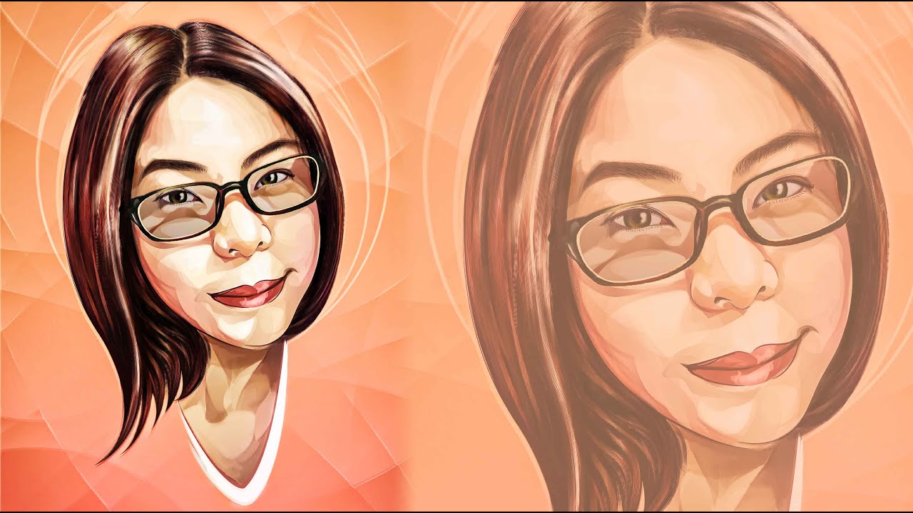 CORELDRAW VECTOR | VEXEL PORTRAIT Inspiration | Timelapse speedart
