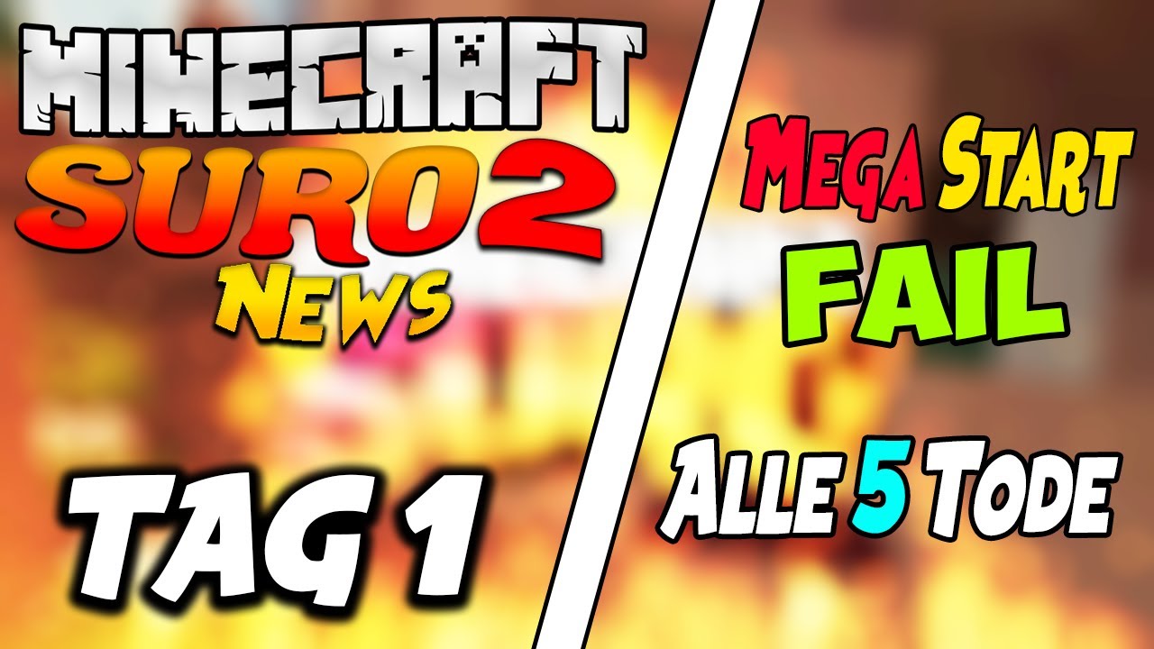 SURO 2 News TAG 1 | Mega START Chaos | Alle 5 TODE + SURO 2 Neustart! | Mau46