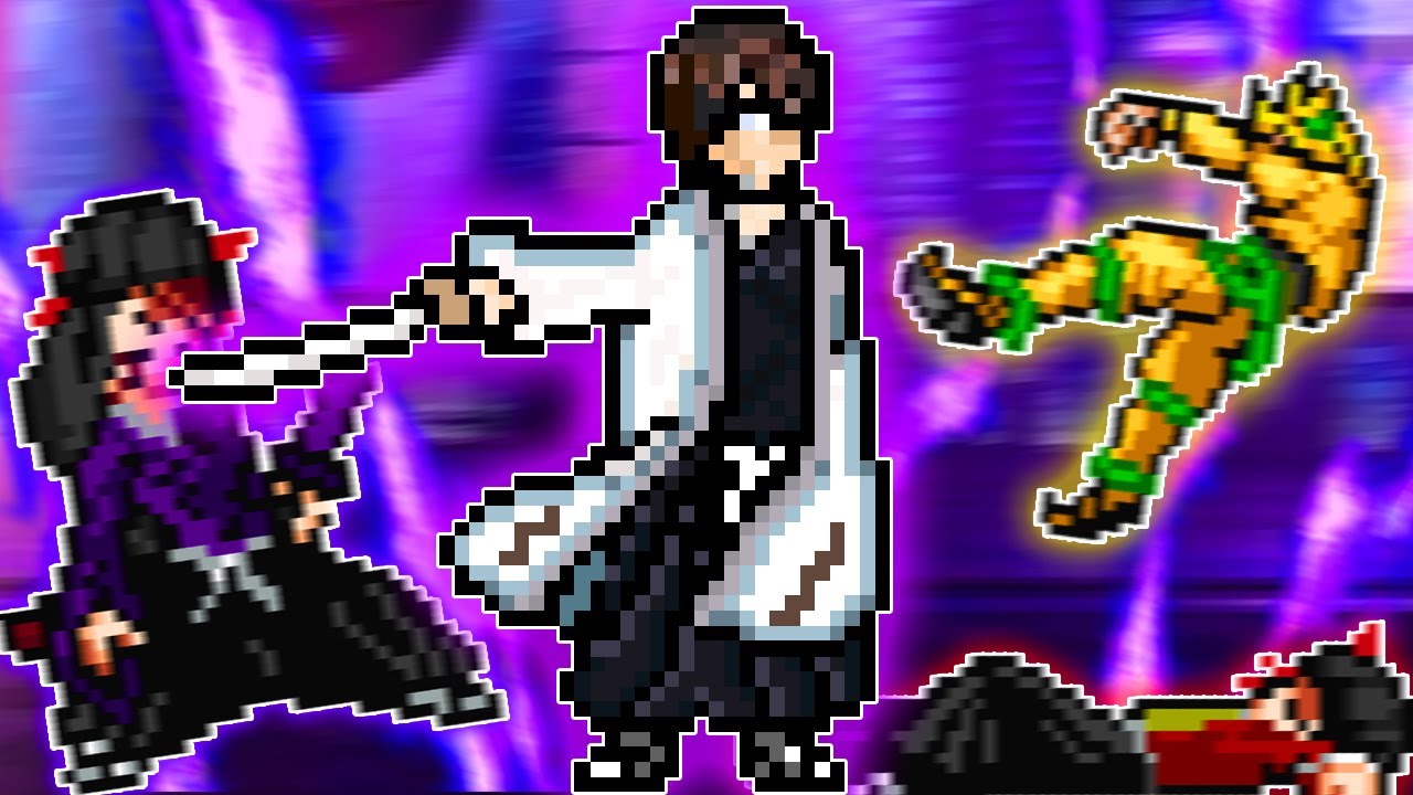 TESTEI O NOVO AIZEN DE ÓCULOS NO MUGEN E ELE É UM ABSURDO! (SOLOU GERAL?)