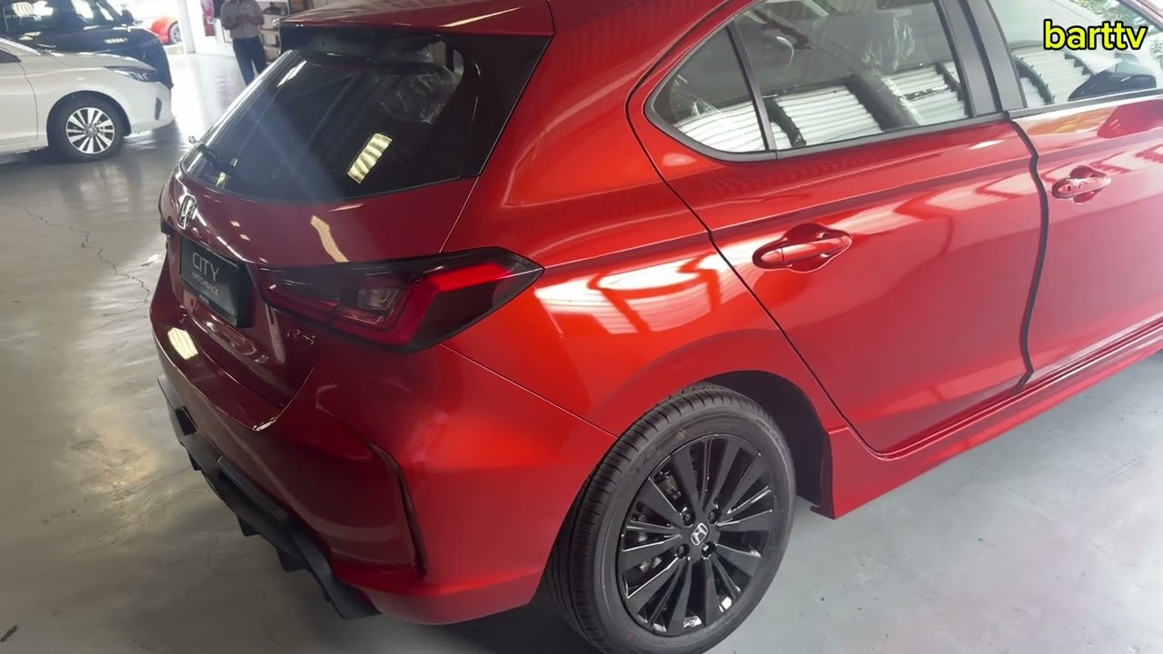 Colour baru city hatchback Phoenix Orange ni cun