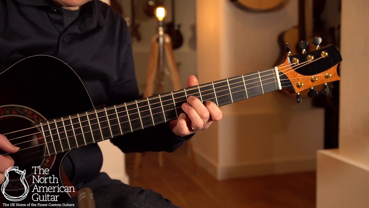 Kostal OM Cutaway Acoustic Guitar, Sunburst Played By Stuart Ryan