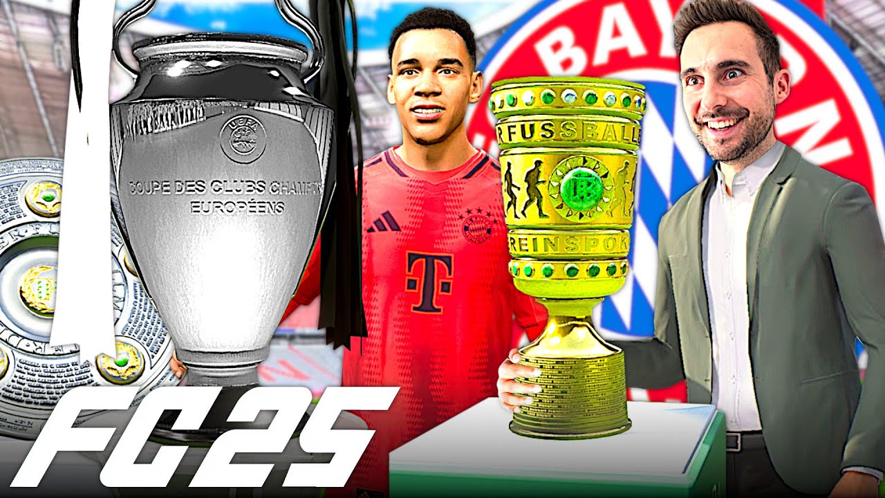 Im NEUEN FC 25 Karrieremodus zum 1. TRIPLE!! 🏆✅🫡