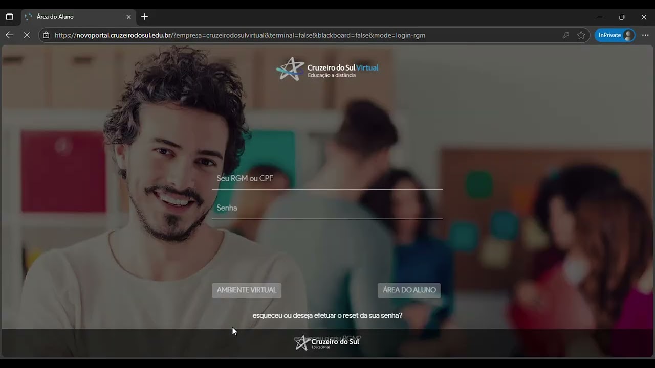 Como acessar o Portal do Aluno e Ambiente Virtual pelo CPF? - Cruzeiro do Sul Virtual