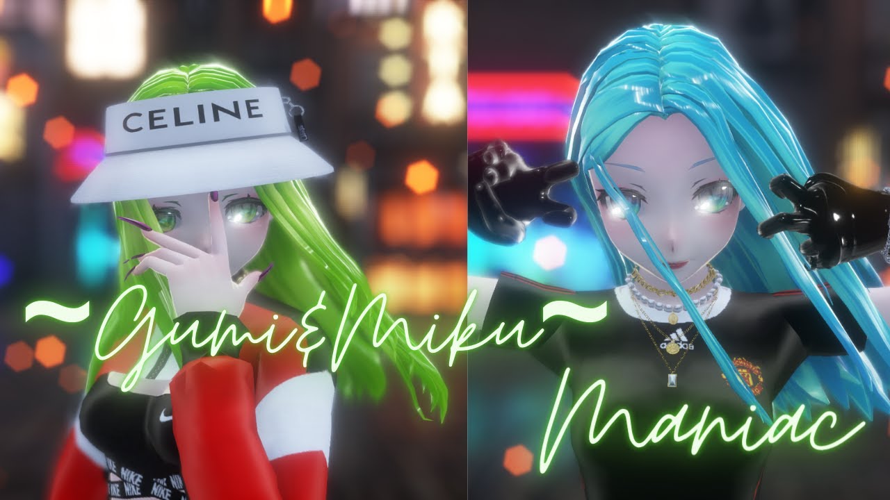 {MMD} ~Stray Kids~ (스트레이 키즈) ♥Maniac♥ {~Gumi~Miku~}