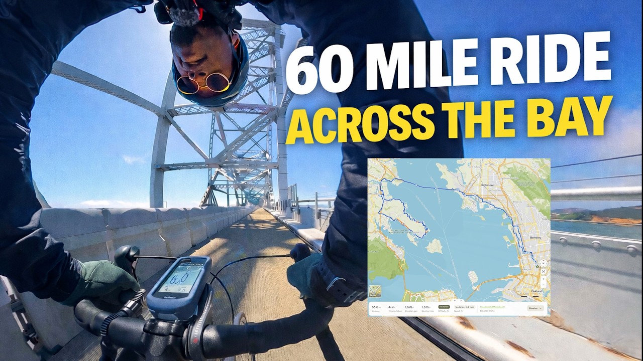 60 Mile Ride Across the Bay I California