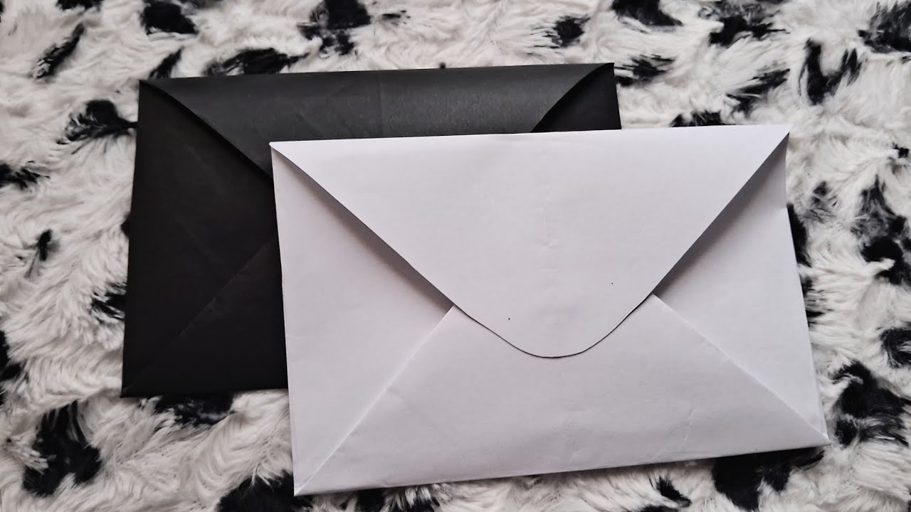 c&oacute;mo hacer un sobre de papel / sobres para cartas f&aacute;cil paso a paso