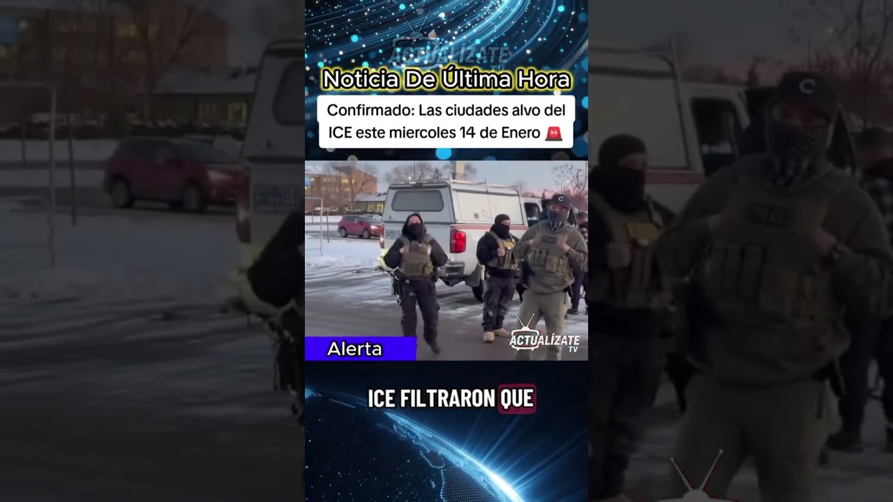 &iexcl;CUIDADO! Redadas masivas de ICE ma&ntilde;ana: Lo que debes hacer si tocan a tu puerta