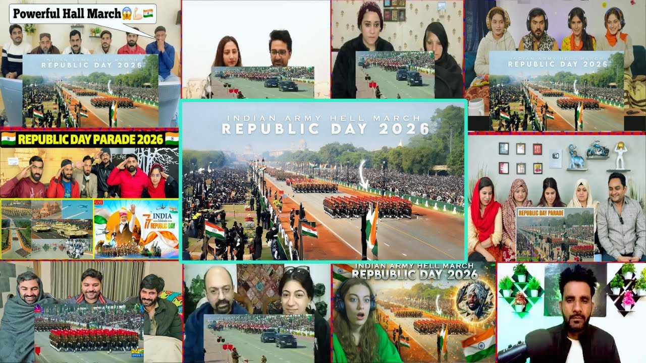 Indian Army Hell March 2026 | 77th Republic Day Parade 2026 | Pakistani Reaction Mix Mashup
