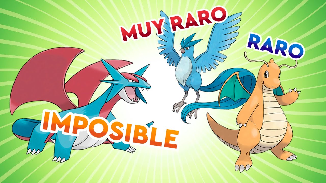 EL POKÉMON MÁS RARO DE CADA JUEGO
