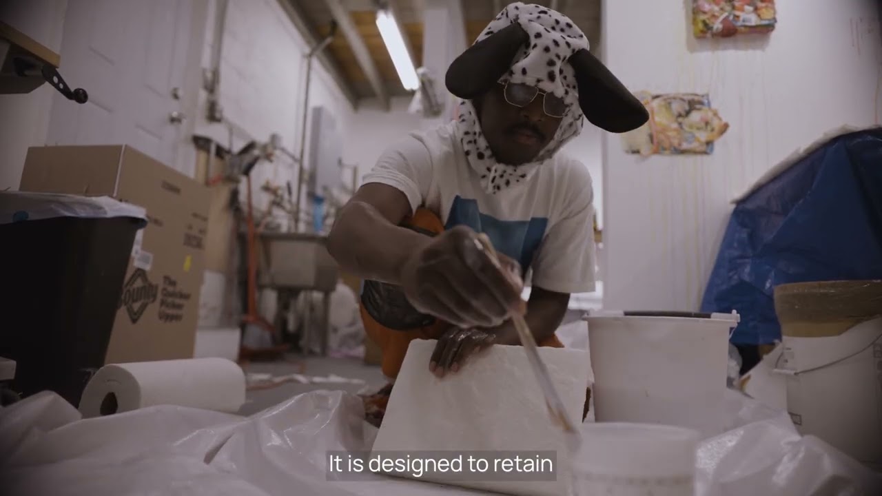 Monsieur Zohore Unpacks Societal Decay with Performance and Paper Towels