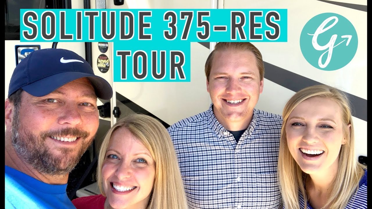 Grand Design Solitude 375-RES (Getaway Couple) Full Time RV Tour!