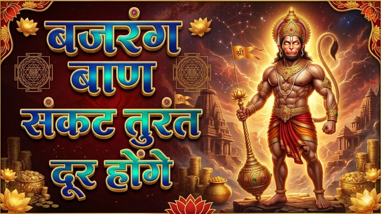 Powerful Bajrang Baan 2026 | Hanuman Ji Ke Chamatkari Bajrang Baan | Sankat Mochan Hanuman Bhajan
