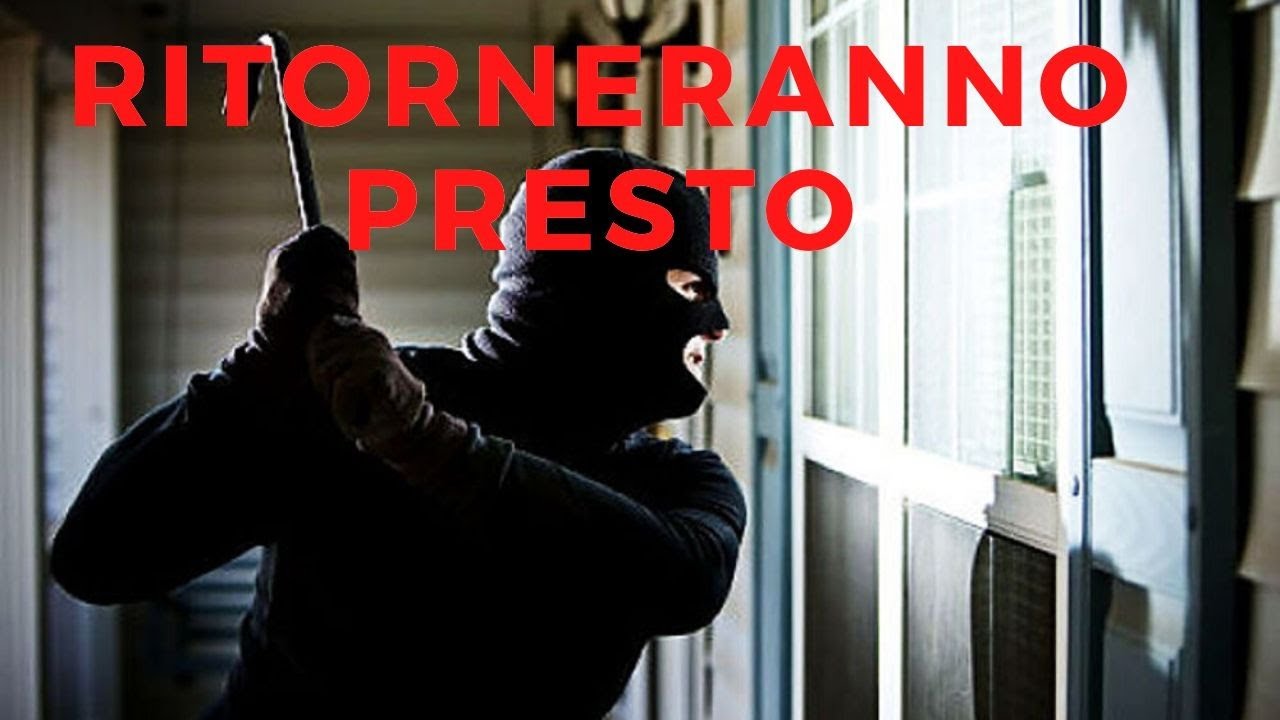 CANI DA GUARDIA: A giorni torneranno a casa migliaia di ladri, rapinatori, truffatori e spacciatori!