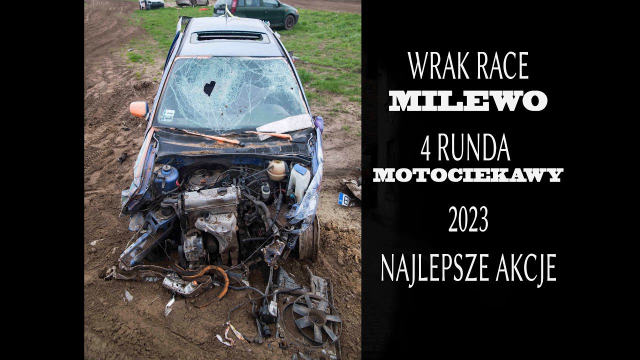 Wrak Race Milewo 4 runda Motociekawy 2023