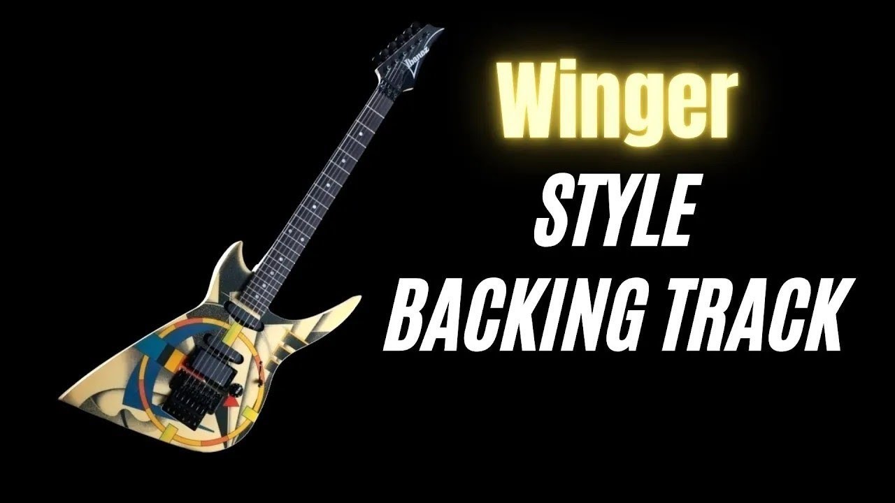 Winger Style Backing Track In A Minor - 88 BPM
