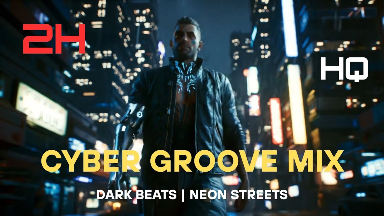 Cyber Groove Mix 🕶️ Dark Beats & Neon Streets | 2H 320 kbps &bull; 4K Visualizer | MusicAi Studio
