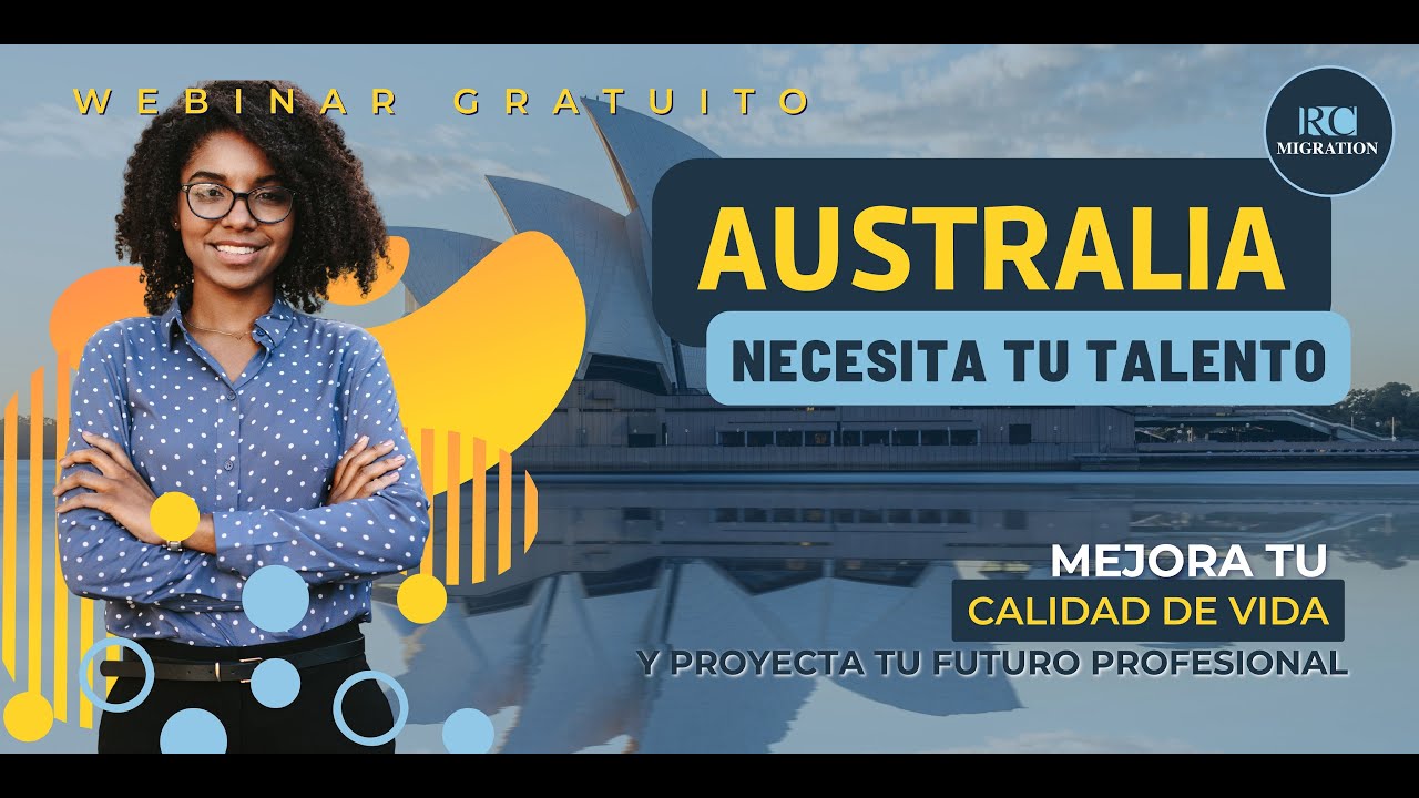 AUSTRALIA necesita de tu talento - 25 ago 👷🧑‍🎓👩‍🎓