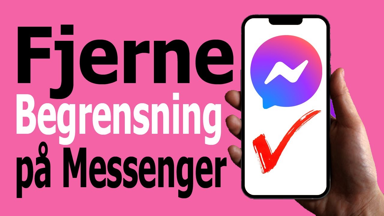 Hvordan oppheve begrensninger for noen p&aring; Messenger || Fjern begrensning p&aring; Messenger