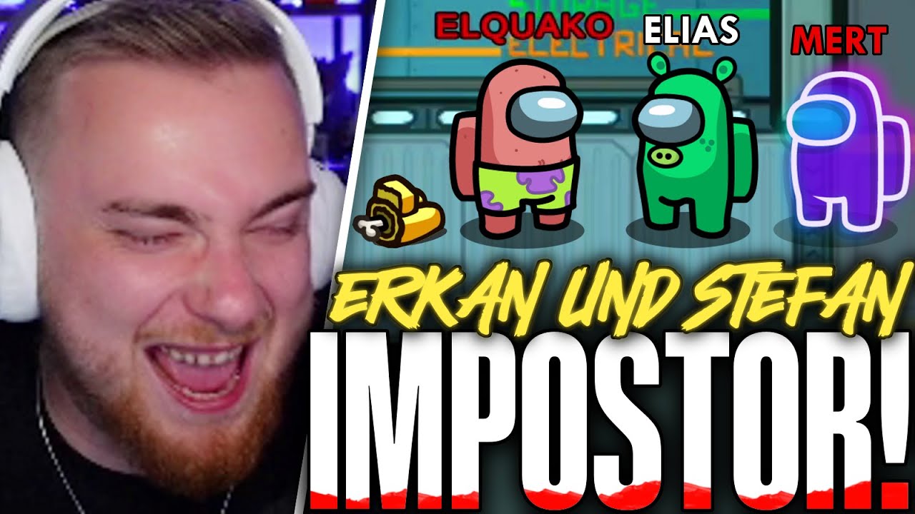 GENIE & WAHNSINN IMPOSTOR! 🤣🥵 AMONG US mit ELI, MERT, FABO, SEYYN & Co. 🔥 | SolutionPlayz