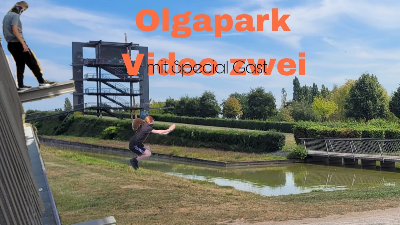 Parkour am Olgapark mit Special Gast! (freerun vlog 14)