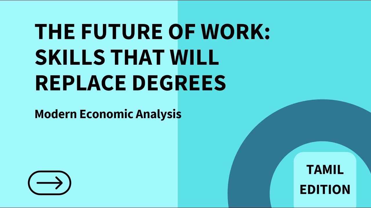 Future of Work: 2030-kulla Degree-ai Replace Pannum Skills