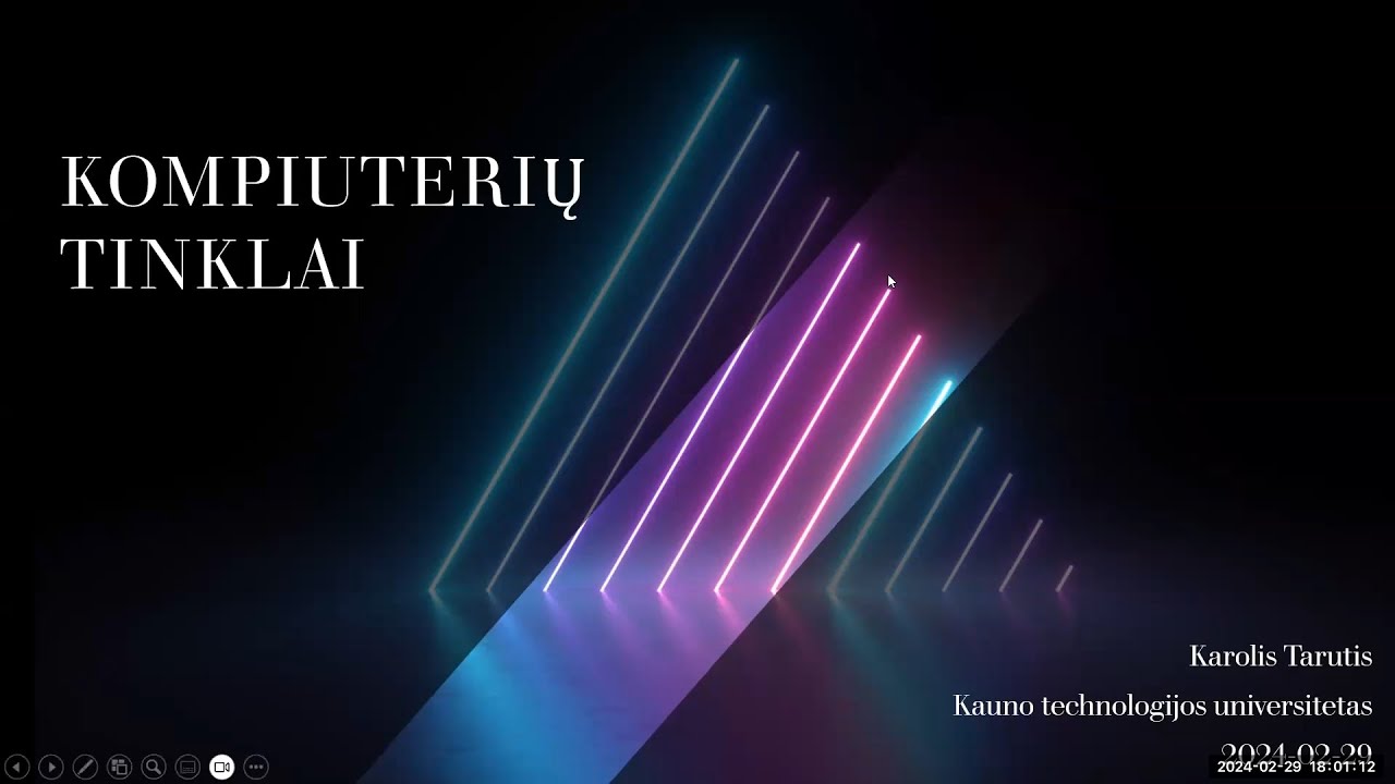 Kompiuterių tinklai. Seminaras informatikos mokytojams