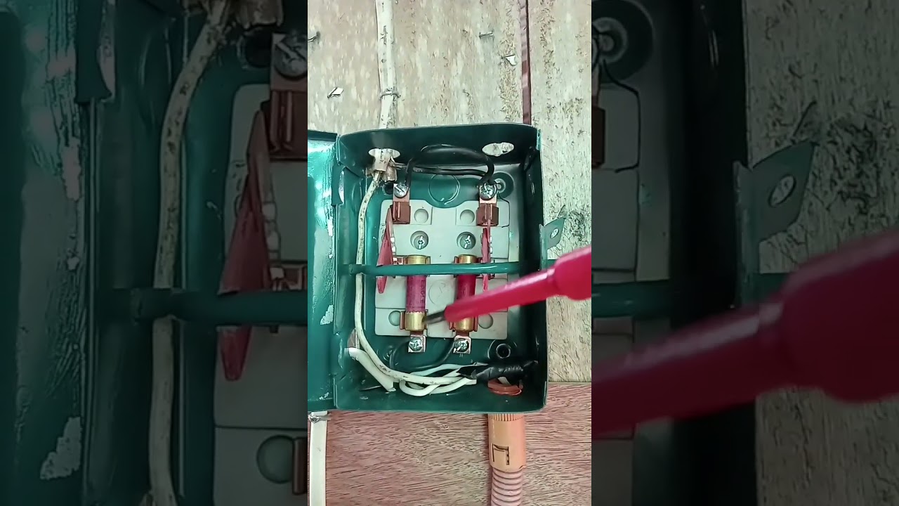 Line to Neutral/Ground to Safety Box#diy #electrical #skills #electeuc  #volunteerism
