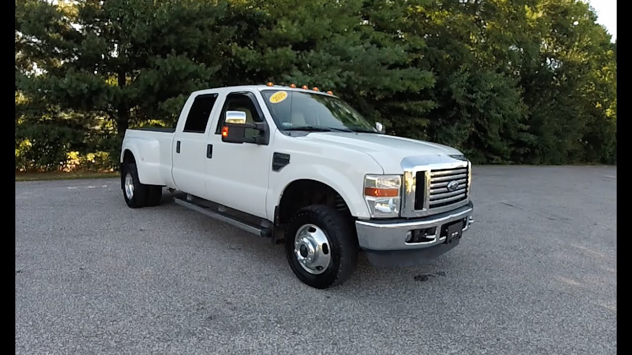 2010 Ford F 350 XLT Crew Cab Super Duty DRW 4X4|P11076B