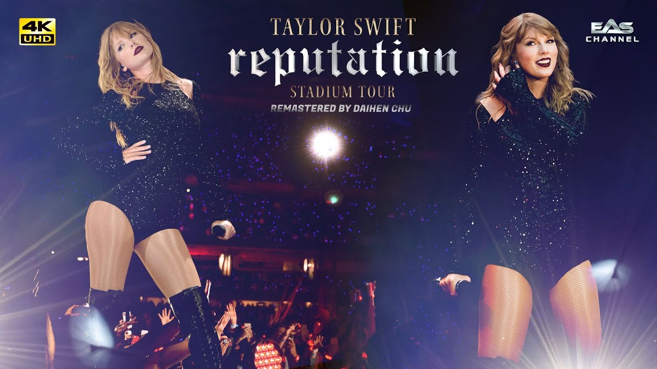 [Re-edited 4K] Style / Love Story / You Belong With Me - Taylor Swift &bull; Reputation Tour  EAS Channel