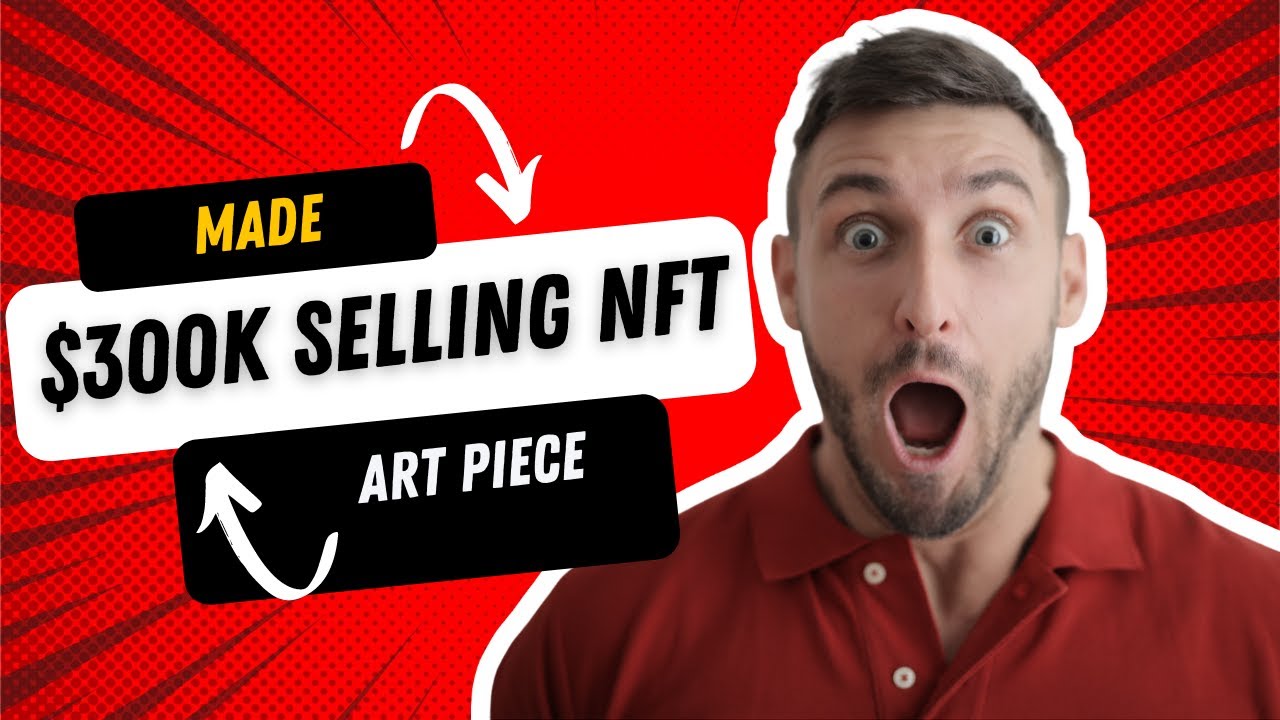 Made $300k selling an NFT Art piece 😲 #metaverse #facebook #nft #nfts