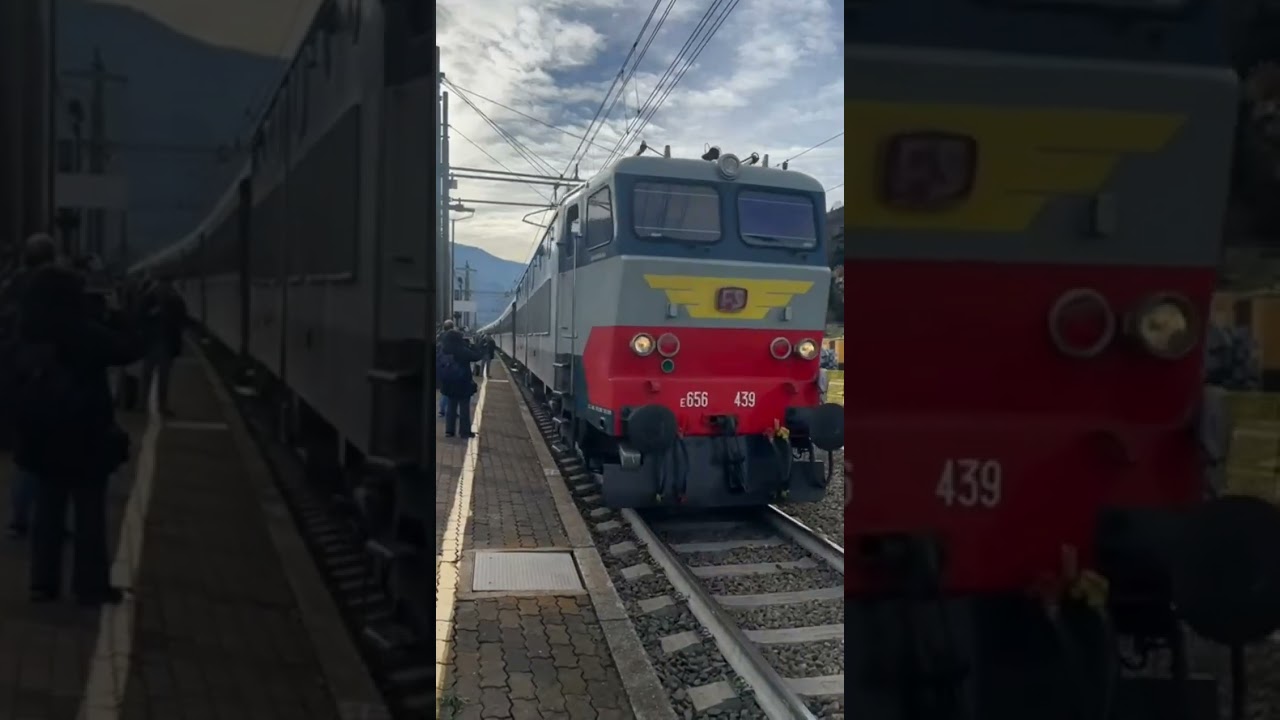 TS96831 Milano C.le-Bressanone per i mercatini di Natale con la E656.439