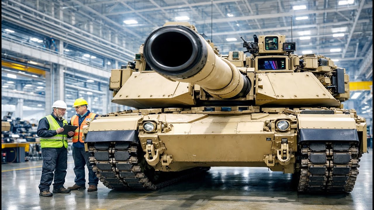 Inside a Tank Factory: The R&D Process Behind the M1A2 Abrams SEPv3 Main Battle Tank
